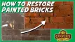 Paint off Bricks